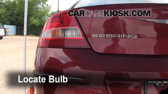 2005 Chrysler Sebring Limited 3.0L V6 Coupe Luces Luz de giro trasera (reemplazar foco)